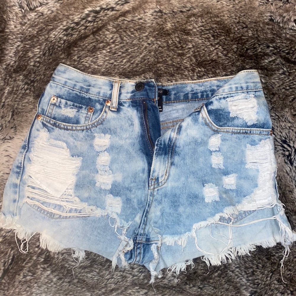 high waist shorts